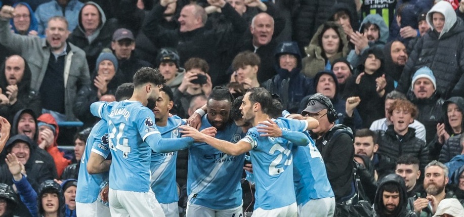 Manchester City slavio protiv Crystal Palacea i ostao u utrci za titulu Premier League