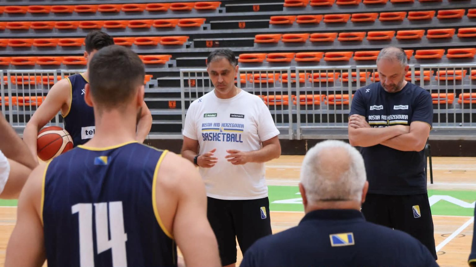 Košarkaška reprezentacija BiH počela završne pripreme u Zenici za duel protiv Turske