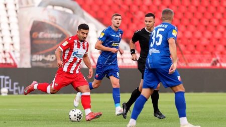 Mulahusejnović strijelac za Vojvodinu u porazu od Crvene zvezde