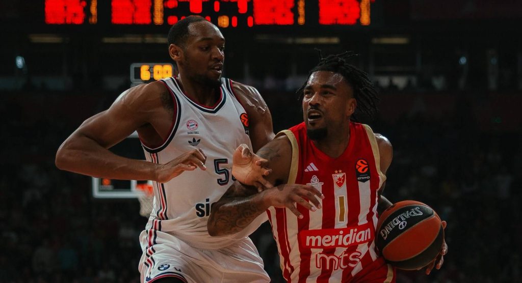 Crvena zvezda ubjedljiva protiv Bayerna za šestu pobjedu u Euroligi